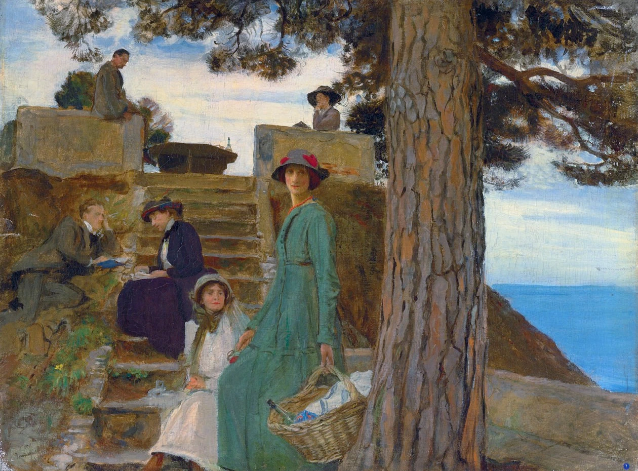 Un picnic a Portofino, 1911